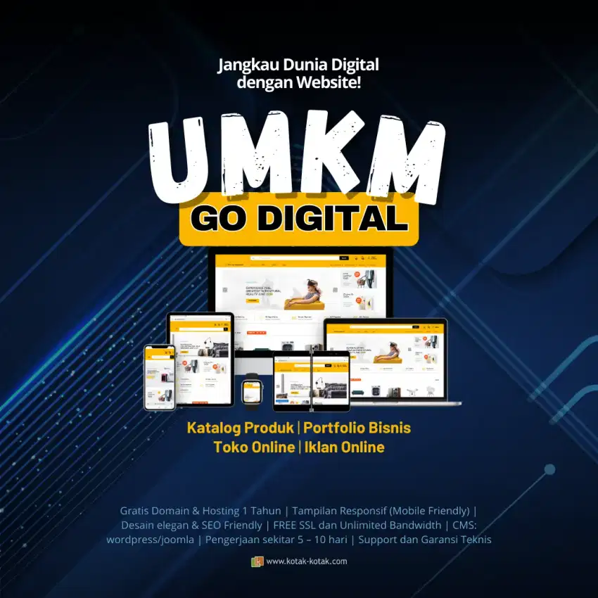 Jasa bikin website untuk UMKM