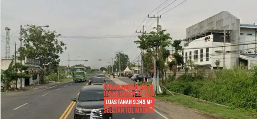 Tanah Pekarangan, MADIUN Sltn Gerbang TOL Madiun, Lokasi Strategis