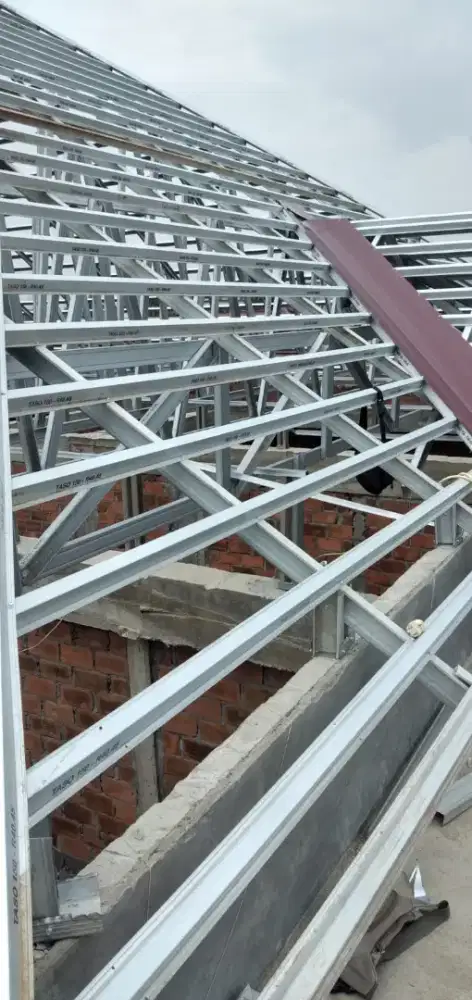 Rangka Atap Baja Ringan Zincalume