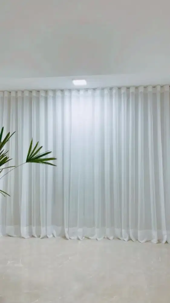 Custom interior wallpaper dinding 3d gorden horizontal gordyn tirai