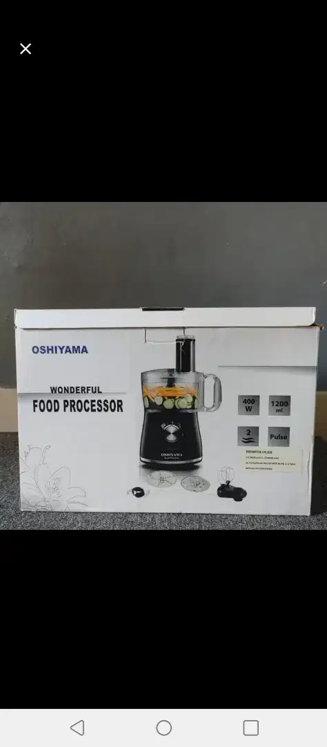 Oshiyama Food Processor Multi Fungsi