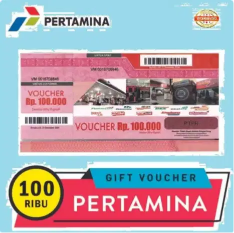 WTB Menerima Voucher Pertamina Pecahan berapa pun