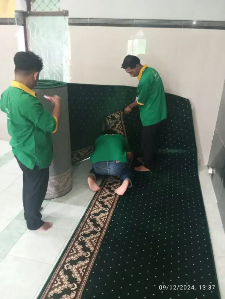 Karpet Masjid Grosir Tipe Super Tebal 14 mm