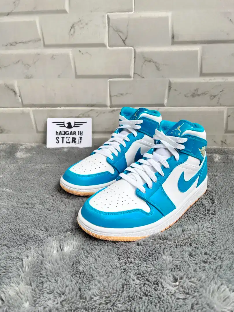 Nike JORDAN 1 MID AQUATONE AUTHENTIC ORIGINAL EUR 41