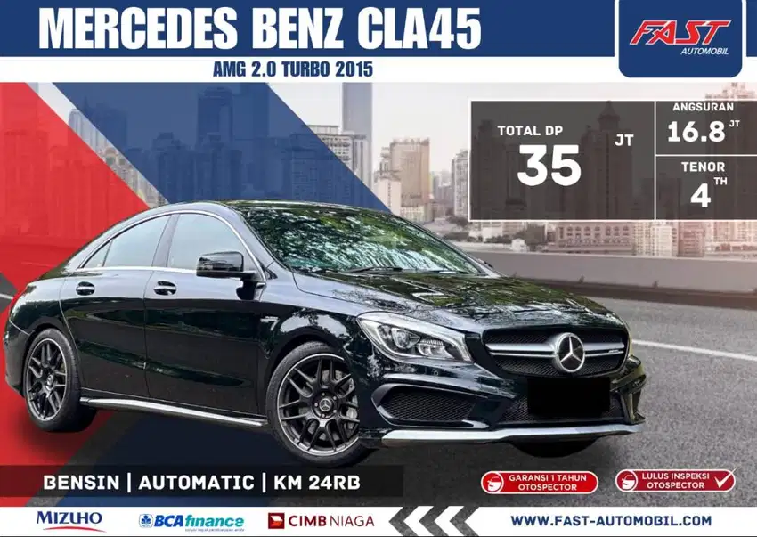 DP 35JT MERCEDES BENZ CLA 45 AMG 2015 2.0 TURBO AWD PANOR KM.24RB#F2ST