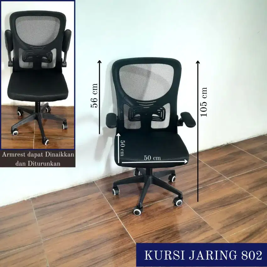 Kursi Kantor Kursi Staff Kursi Jaring 802