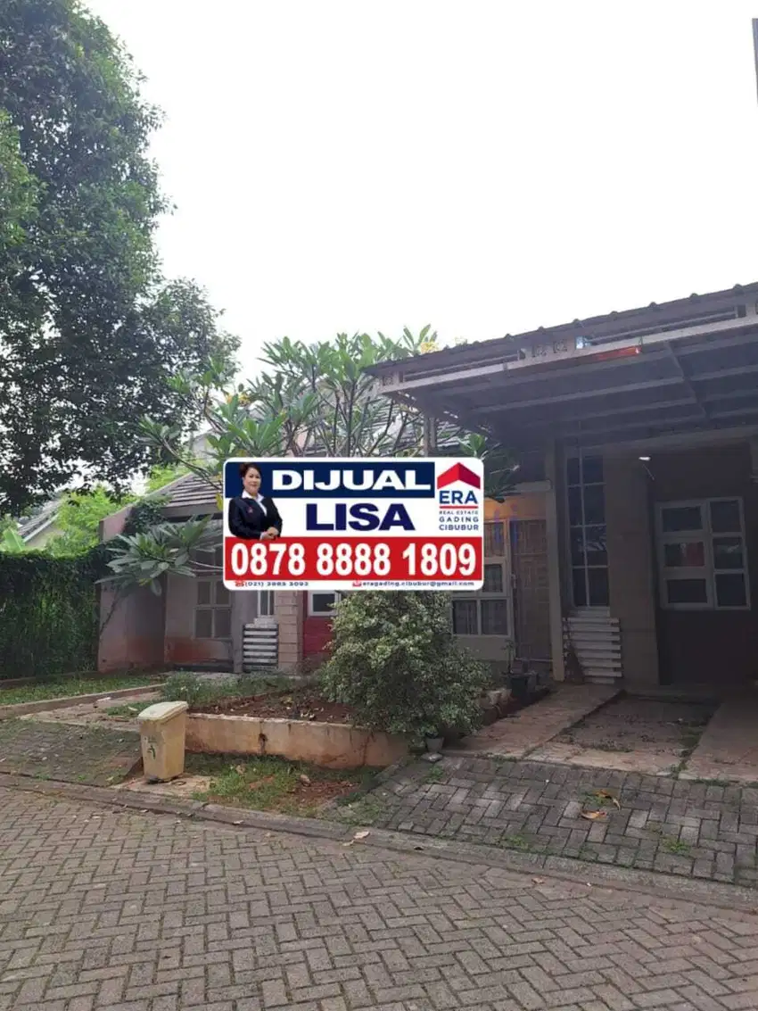 La.1419 Rumah Dijual Cibubur Country Siap Huni Rapih