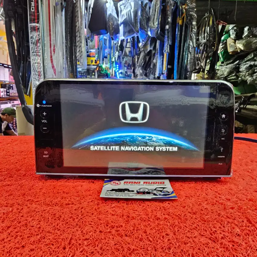 Head Unit HONDA CRV TURBO 2017-2019 GPS HDMI Bluetooth Orisinil