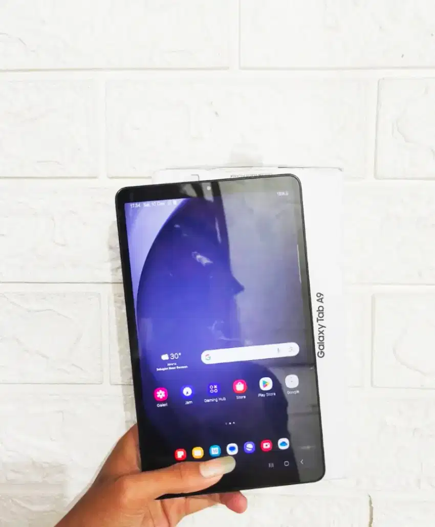 Samsung Tab A9 4/64 GB NO Minus Garansi Fullset Mulus