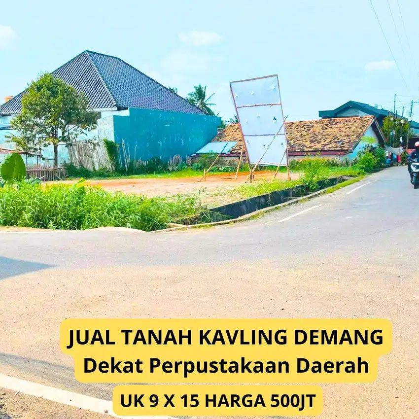 Tanah macan kumbang area Demang lebar daun palembang