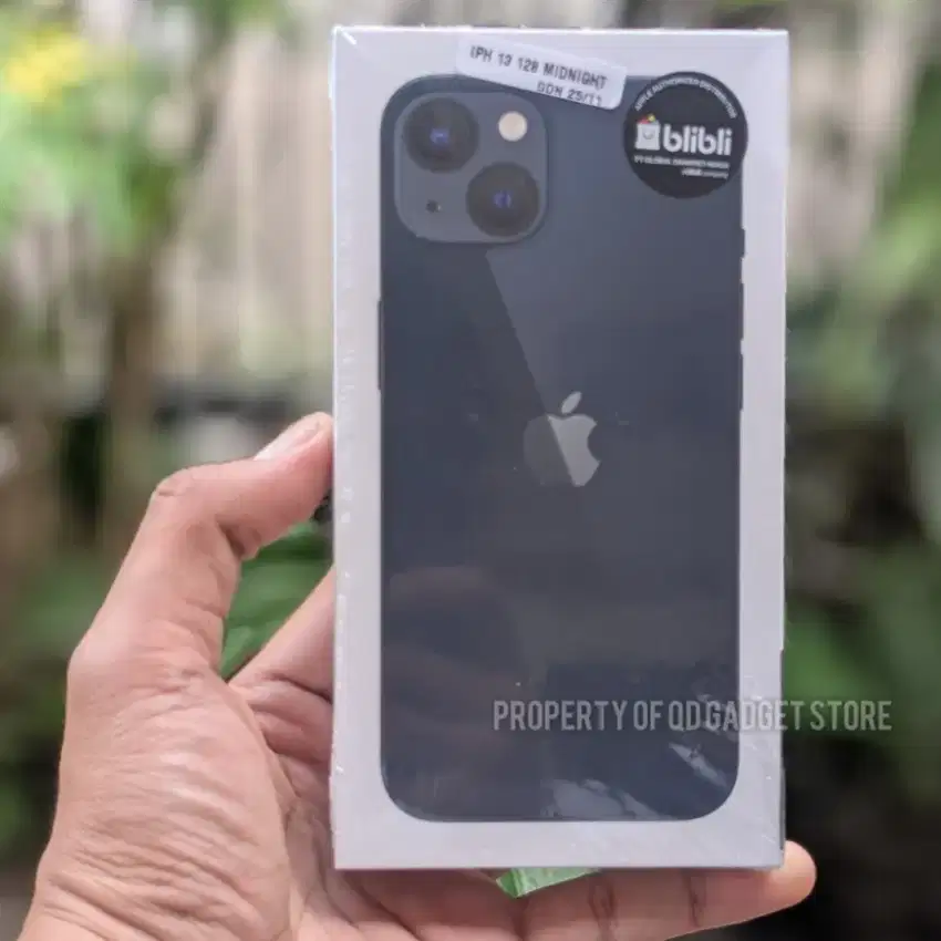 NEW iPhone 13 128GB GARANSI RESMI GDN Blibli iBox Murah aja