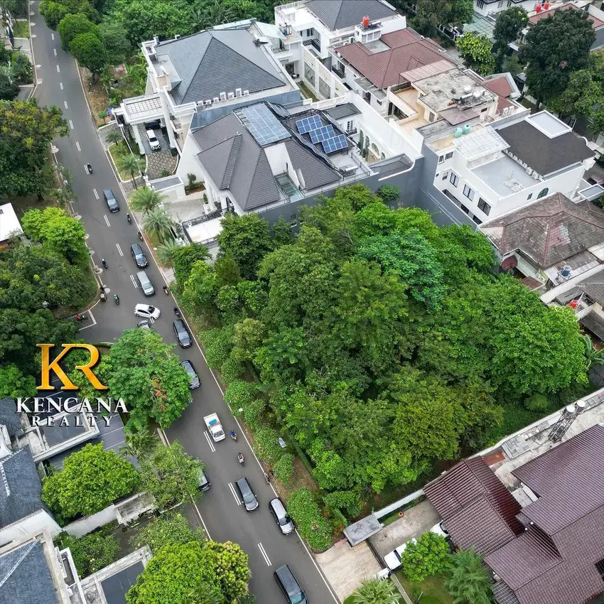 Kavling Prime Pondok Indah Selangkah ke Lapangan Golf Luas 1.754