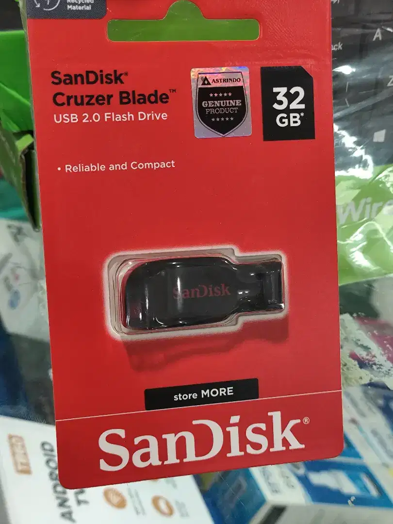 Flashdisk Sandisk Cruzer Blade 16 - 64 GB CZ50 flashdisk