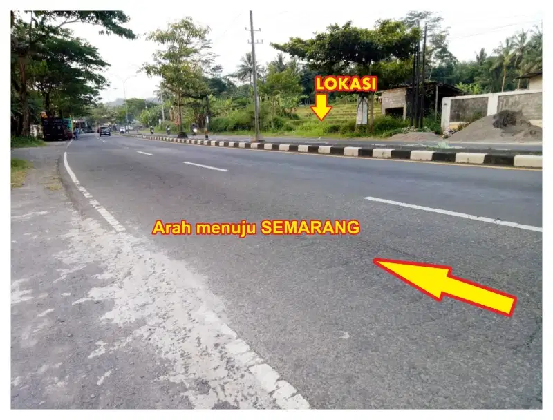 DIJUAL TANAH DI  JL LINGKAR SALATIGA