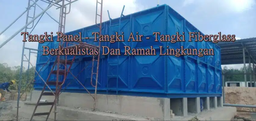 Tangki Air Kotak, Toren Air, Tangki Rooftank Kotak, Tangki Panel-Tangk