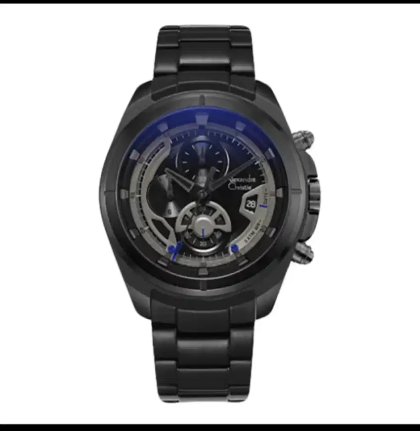 JAM TANGAN PRIA ALEXANDRE CHRISTIE ORIGINAL AC 6622 BLACK