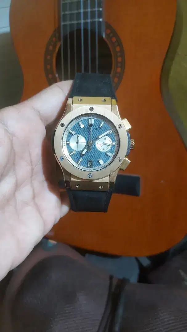 Hublot blue Levis quartz Japan