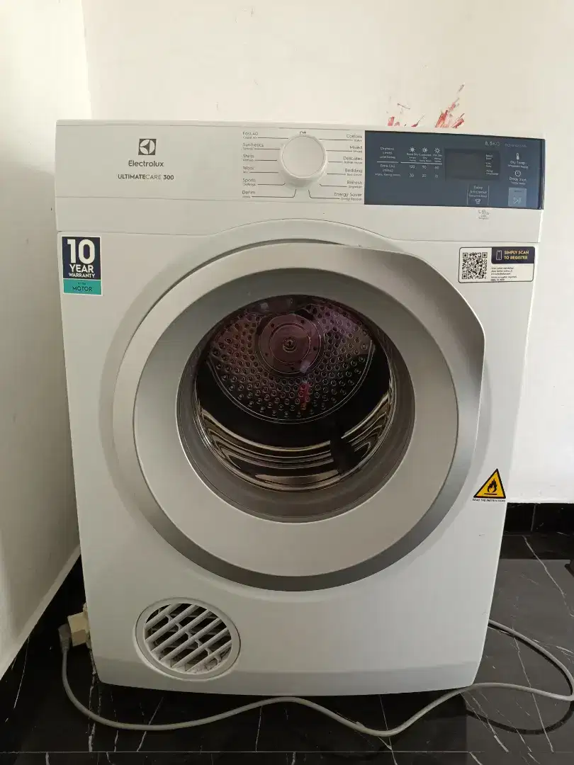 Dijual segera mesin pengering pakaian Electrolux 8,5kg