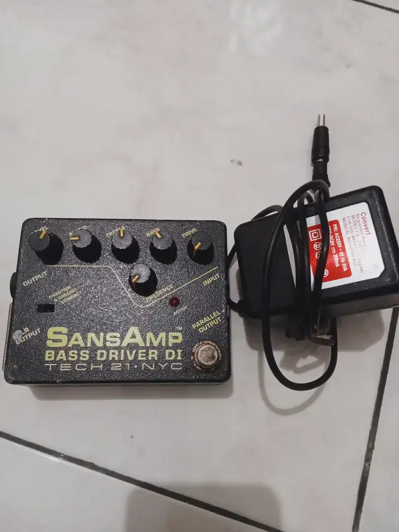 Preamp Bass San Amp Bass Driver DI