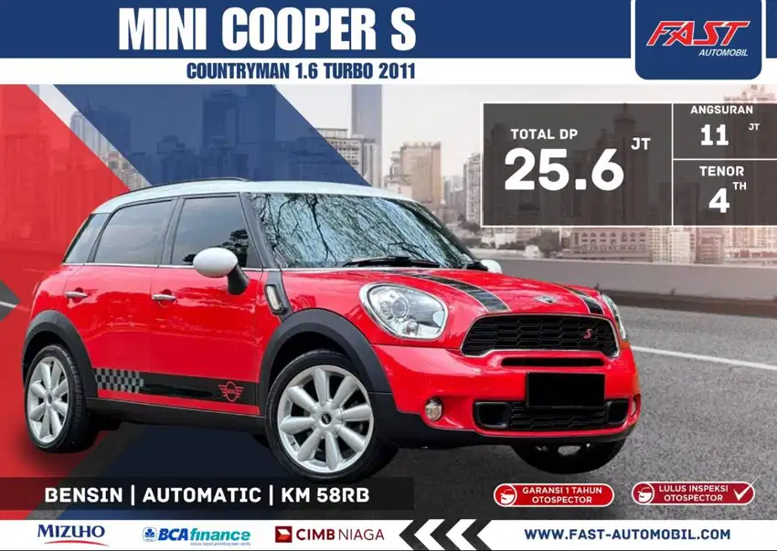 DP 25JT MINI COOPER S COUNTRYMAN 2011 PANORAMIC LOW KM.58RB #F4ST