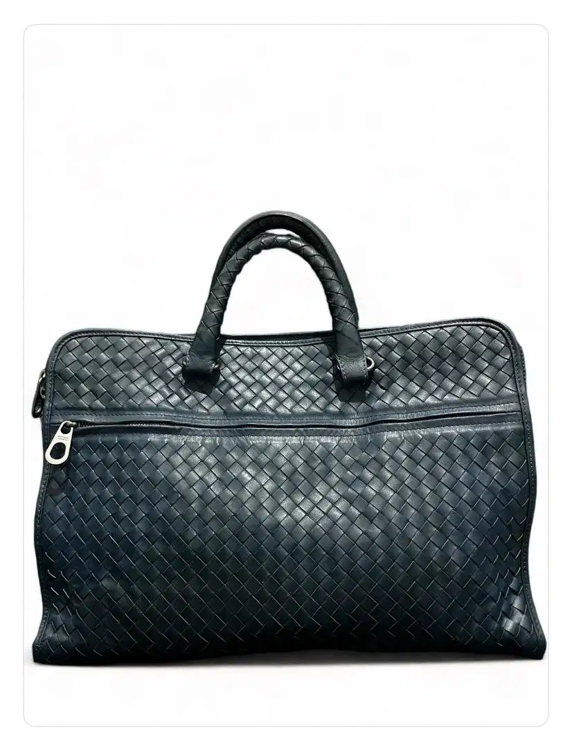 BOTTEGA VENETA Intrecciato Leather Briefcase