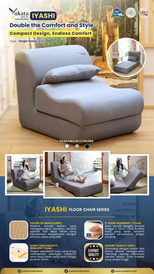 Sofa bed garansi 5 tahun