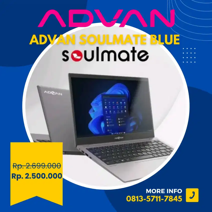 Laptop Advan Soulmate Laptop Murah Laptoo Baru