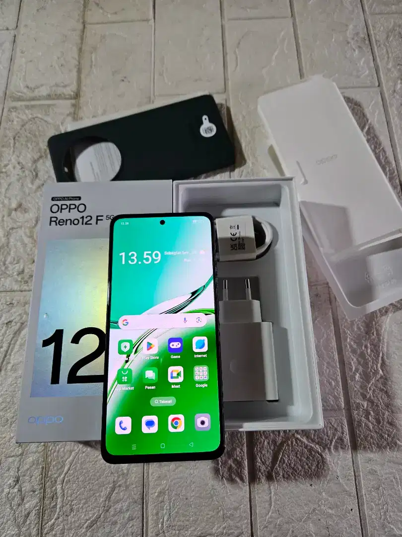 OPPO RENO 12F 5G 12/256gb (BARU) Cek Unit Blm Terpakai