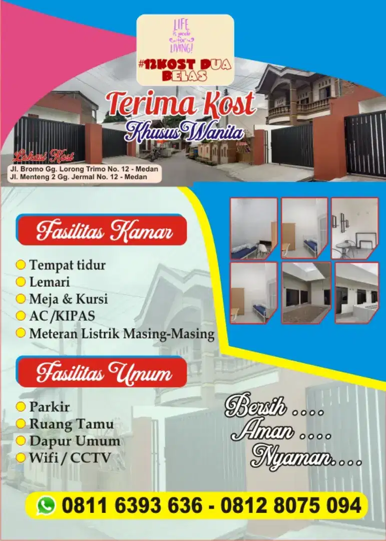 Rekomendasi Kost Medan