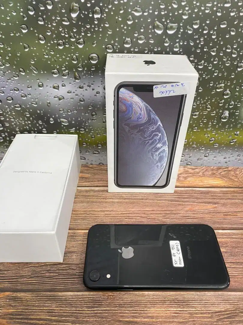 IPHONE XR 64 BLACK FULLSET INTER