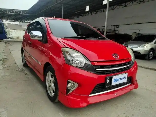 Toyota Agya 1.0 G TRD Sportivo Bensin-AT 2016 Merah PYT