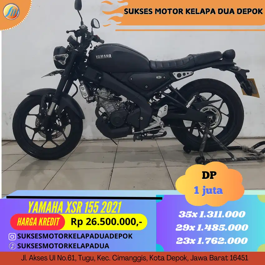 Yamaha ALL NEW XSR 155 2021 KM RENDAH MULUS BERGARANSI