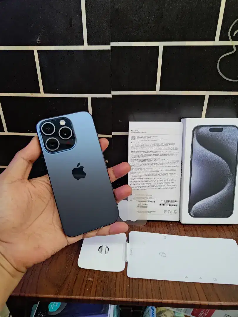 iPhone 15 Pro 256Gb Mulus Normal Bisa TT Pastinya