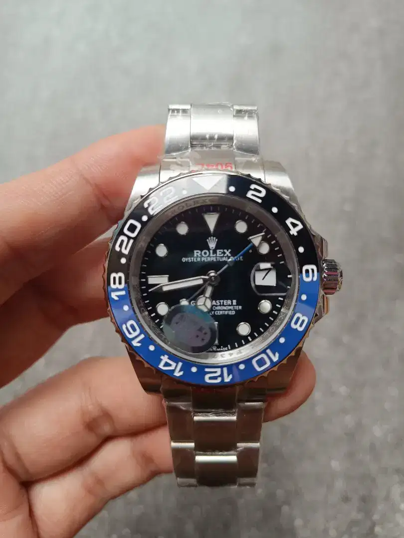 Jam Tangan Rolex GMT Master ll Batman Automatic