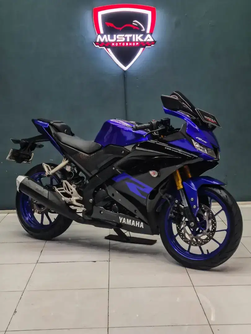 TERMURAH‼️ Yamaha R15 V3 2019 Biru Favorit Mustika Motor