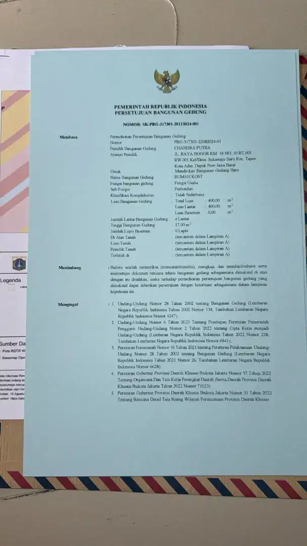 Jasa urus PBG Jabodetabek