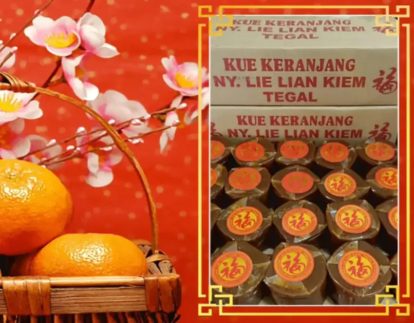 Kue Keranjang Tegal Ny. Lie Lian Kiem