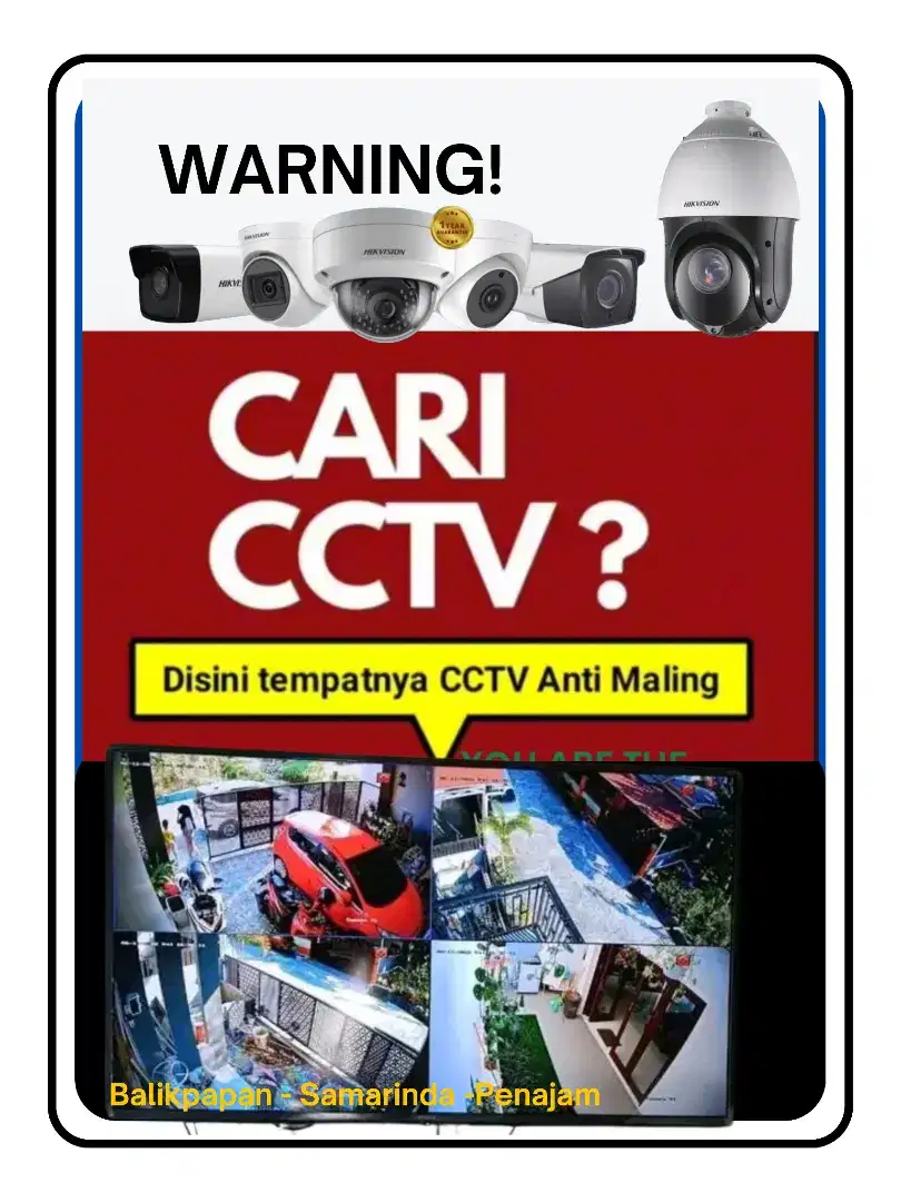 DISTRIBUTOR CCTV TERMURAH TERLENGKAP BERGARANSI