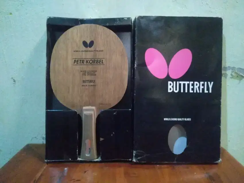 Kayu bet pingpong Butterfly Petr Korbel original