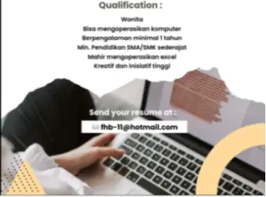 Lowongan Pekerjaan Staff Admin Produksi