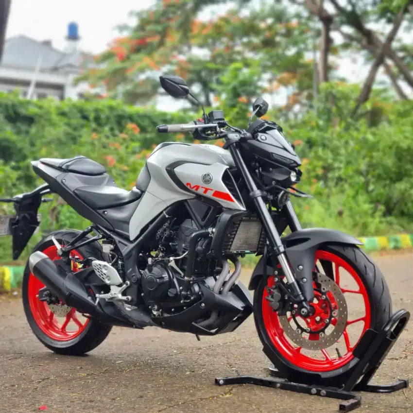 YAMAHA NEW MT25 GREY 2020 KM LOW SUPER GRESS PAJAK PANJANG