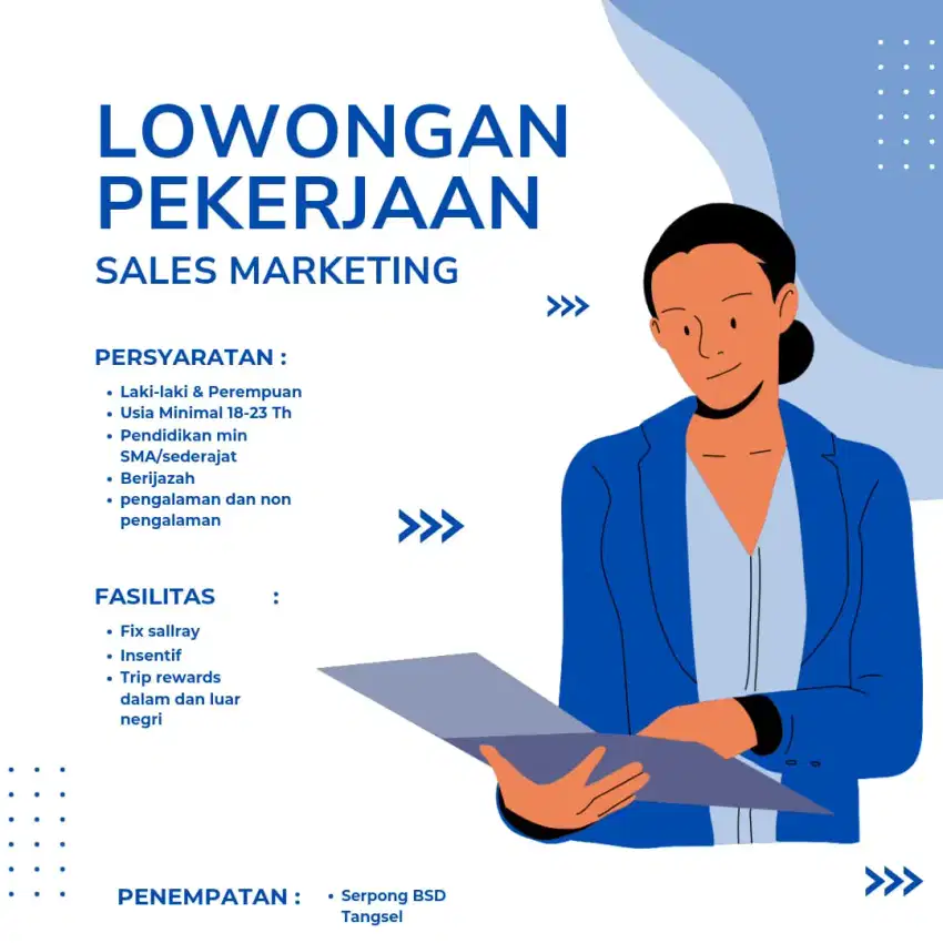 lowongan pekerjaan sales dan marketing