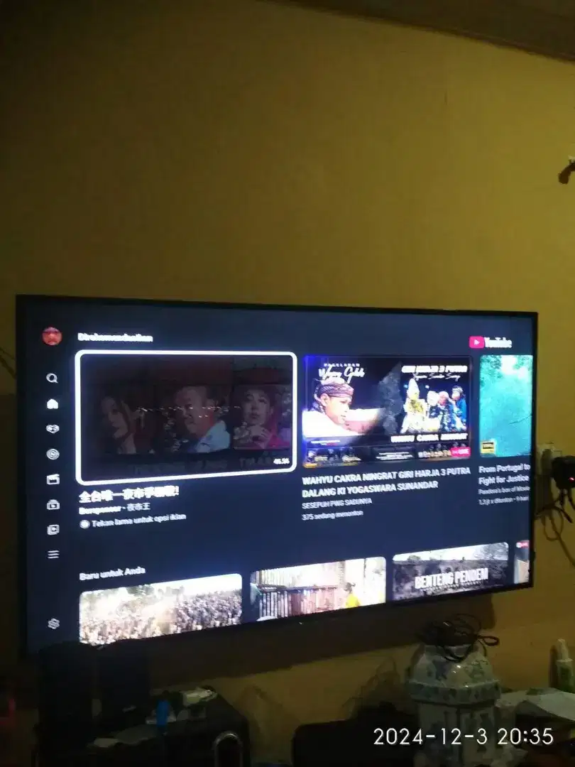 Tv led rusak segala kondisi