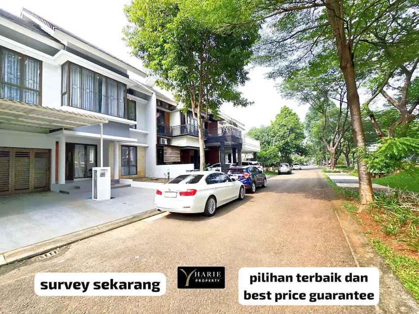 RUMAH CANTIK DISCOVERY BINTARO HADAP TAMAN FASUM EMERALD BINTARO KEBA