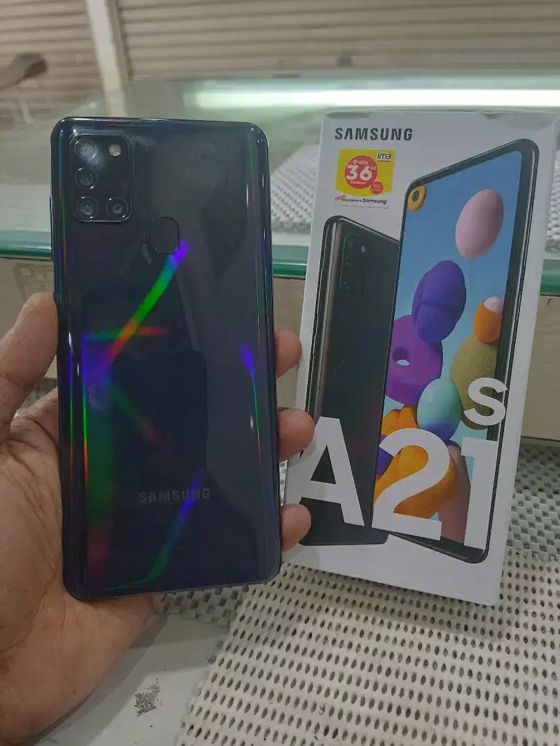 samsung a21s 3/32gb second resmi