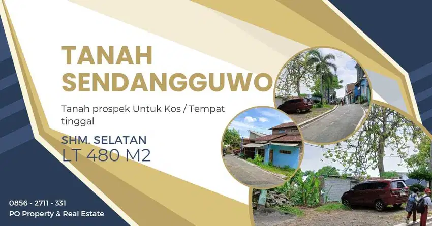 Tanah Sendangguwo Dekat Majapahit Cocok Untuk Kos Atau Kavlingan