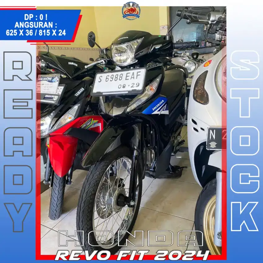 HONDA REVO FIT 2024 PLAT S LIKE NEW BOSS HIKMAH MOTOR KEPUH MALANG