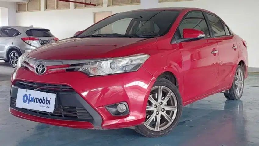 KM Rendah TDP 6,JT Toyota Vios 1.5 G TRD Sportivo Bensin-AT Merah 2014