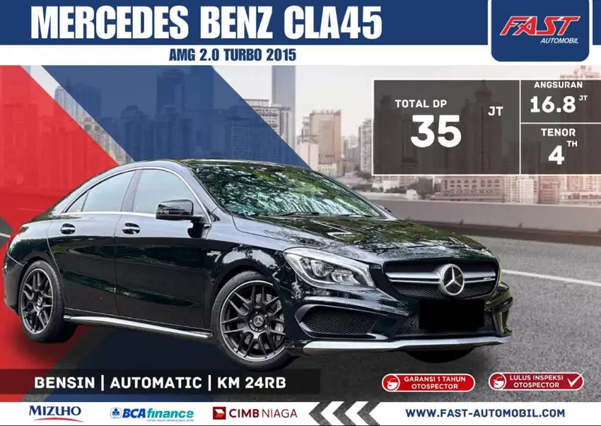 DP 35JT MERCEDES BENZ CLA 45 AMG 2015 2.0 TURBO AWD PANOR KM.24RB#F6ST