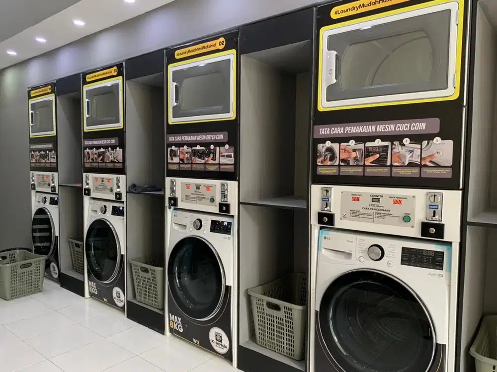 PAKET USAHA LAUNDRY KOIN TERLENGKAP